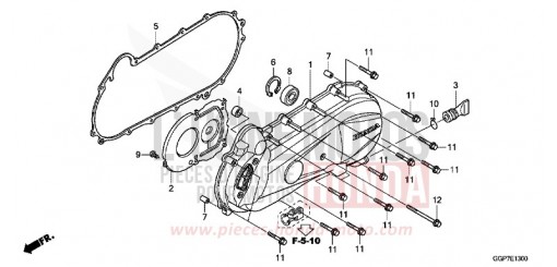 LEFT SIDE COVER NSC50E de 2014